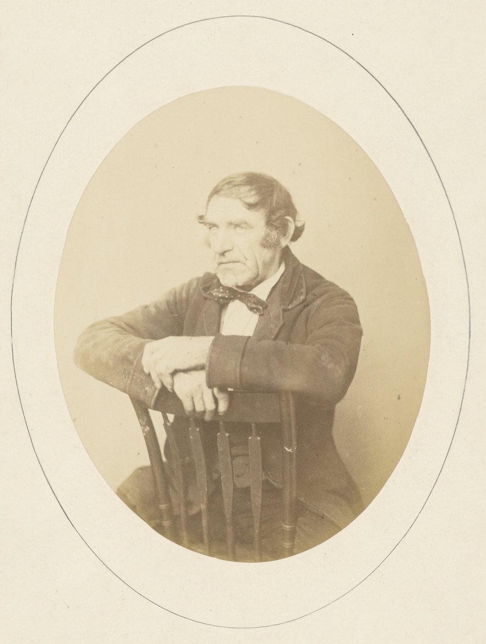 [Retrato de un hombre sentado en una silla] de George Kendall Warren
