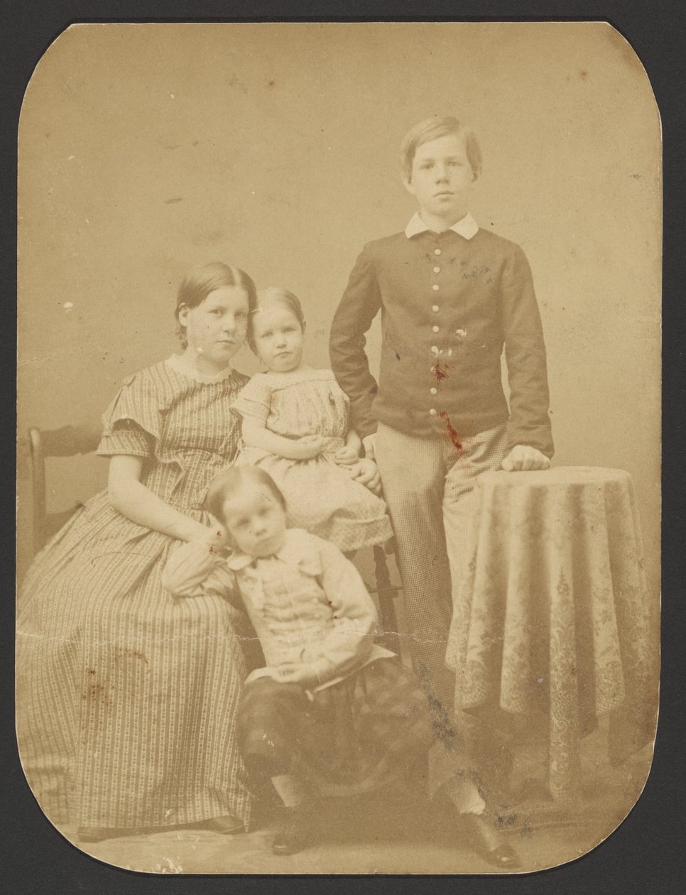 [Retrato de los niños Francis] de George Kendall Warren
