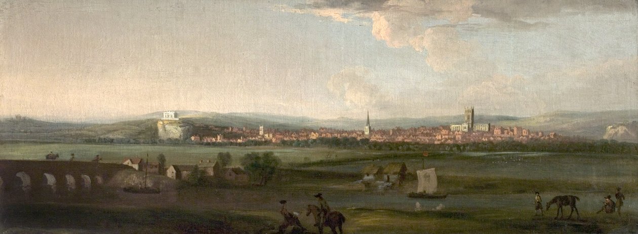 Nottinghamshire desde el Sur de George Lambert