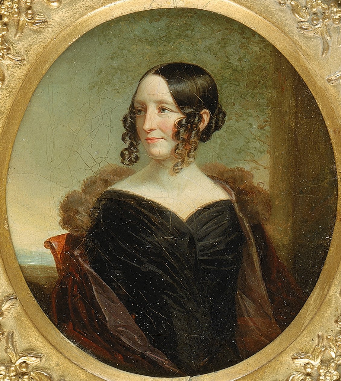 Retrato de una dama neoyorquina de George Linen