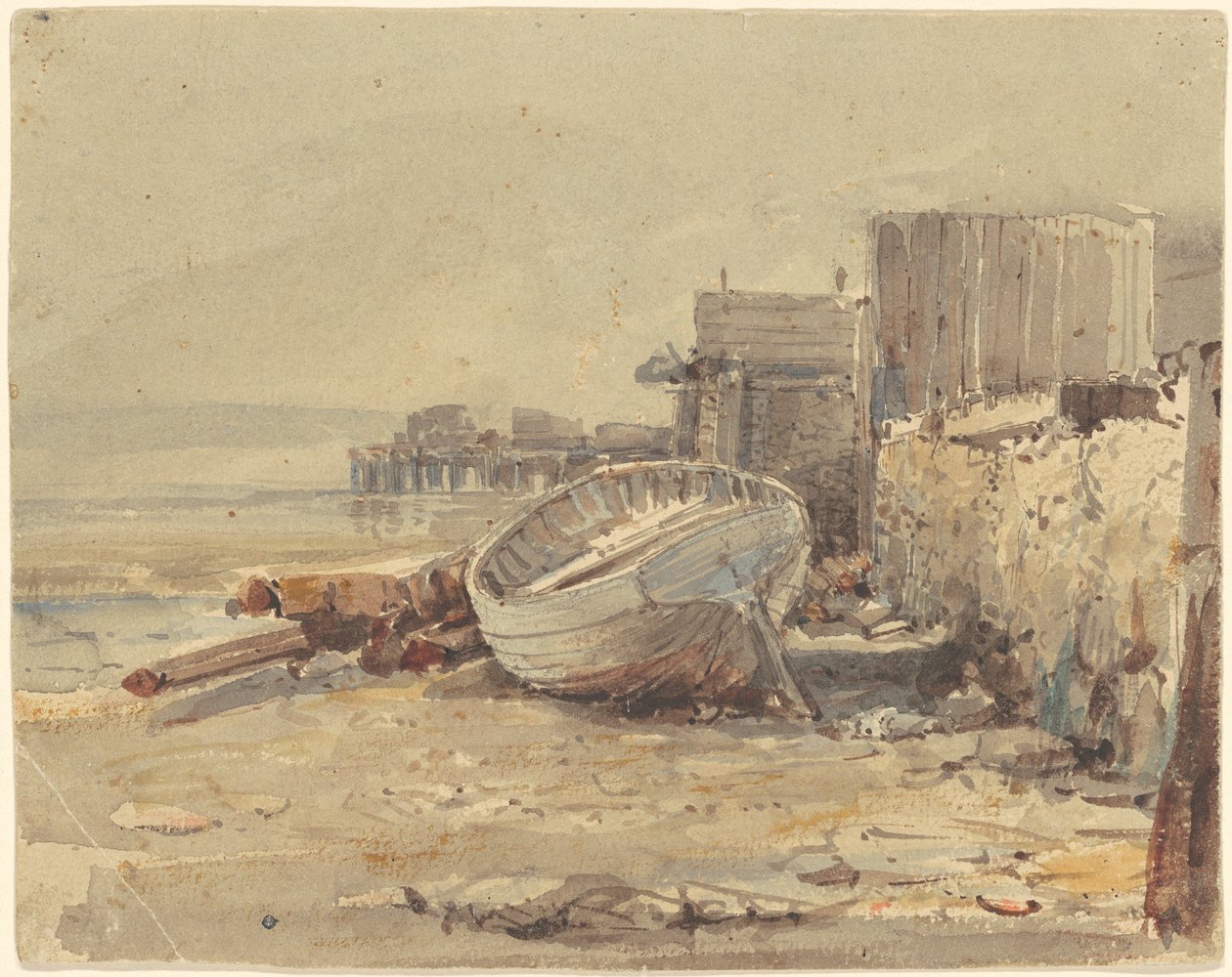 Barco varado de George Loring Brown