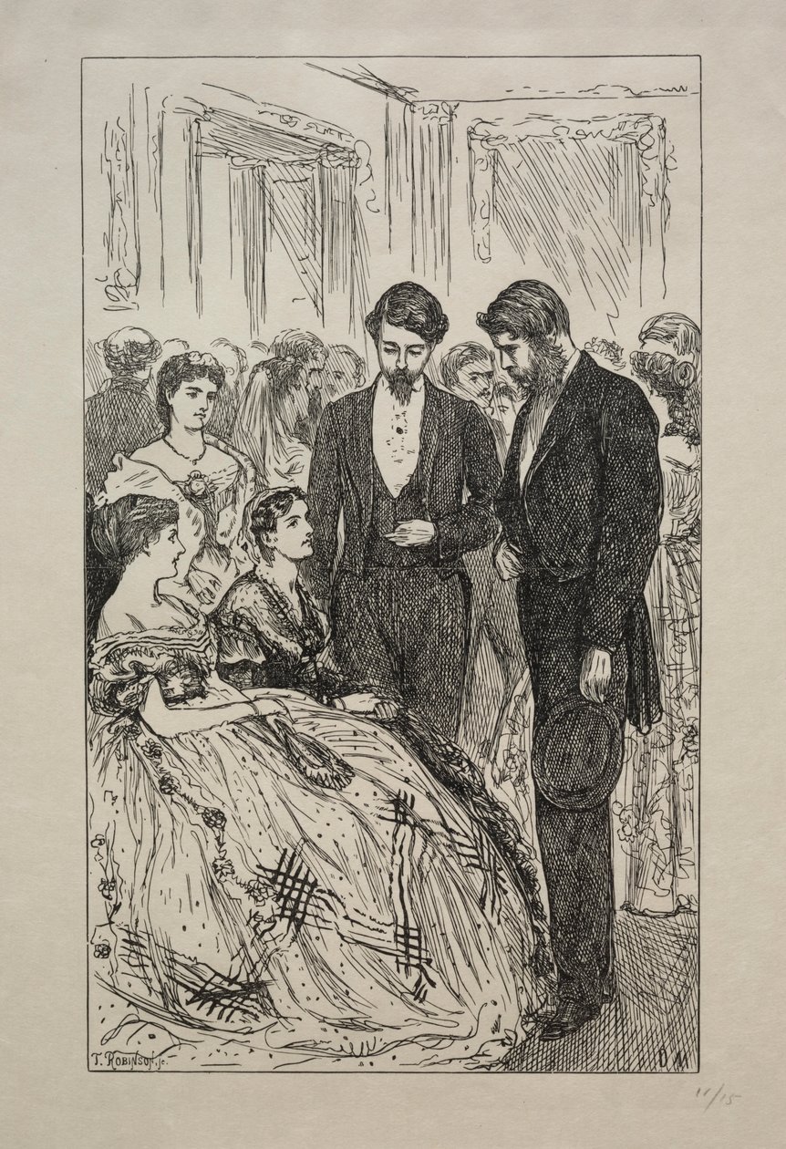 Mucho ruido y pocas nueces, 1866 de George Louis Palmella Busson Du Maurier