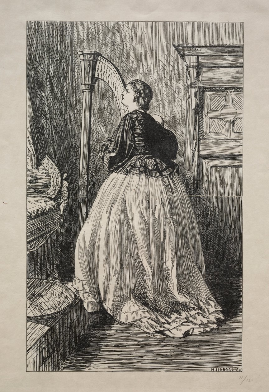 Oh canta de nuevo esa simple canción, 1862 de George Louis Palmella Busson Du Maurier