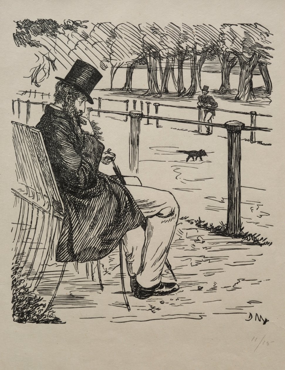El último de los barones, 1855 de George Louis Palmella Busson Du Maurier
