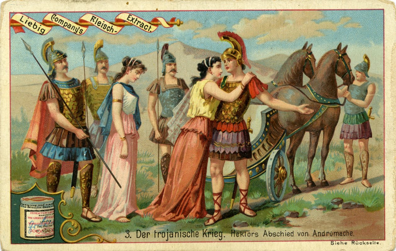 Las guerras de Troya: el adiós de Héctor a Andrómaca de Bartolome Esteban and studio Murillo