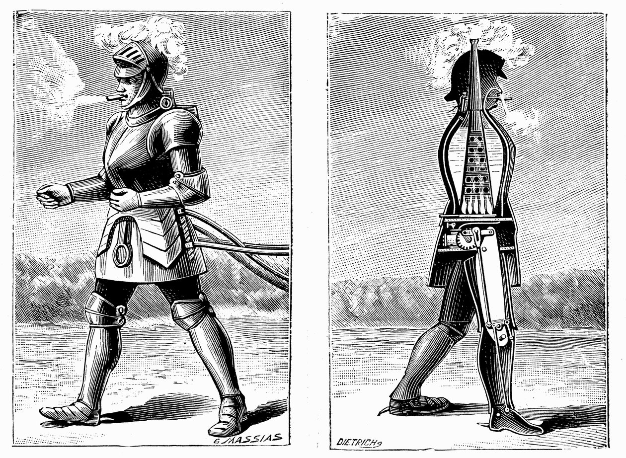 El hombre de vapor de George Moore, 1893 de George Moore