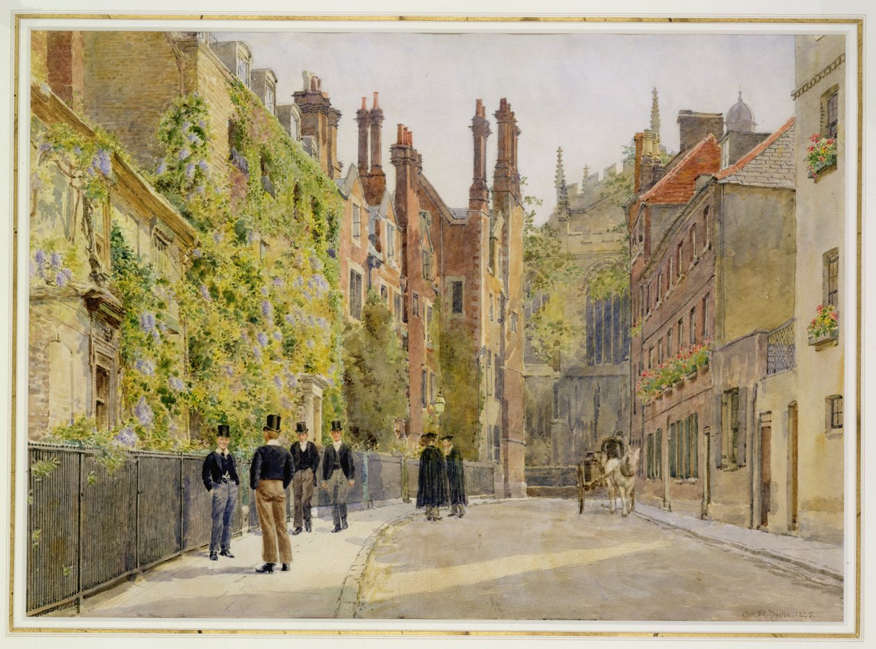 Keats Lane, Eton College, 1895 de George Moore Henton