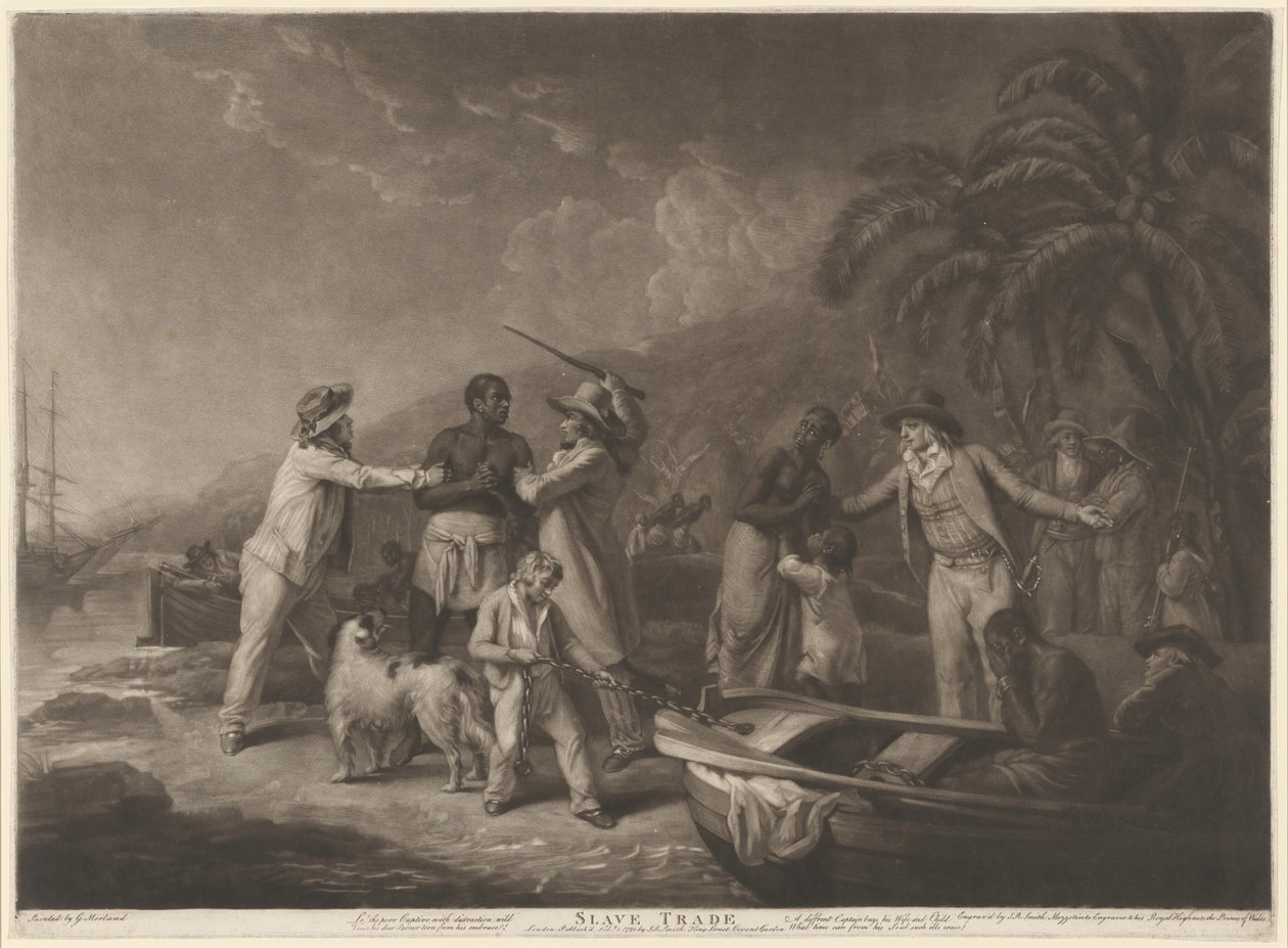 Comercio de esclavos de George Morland