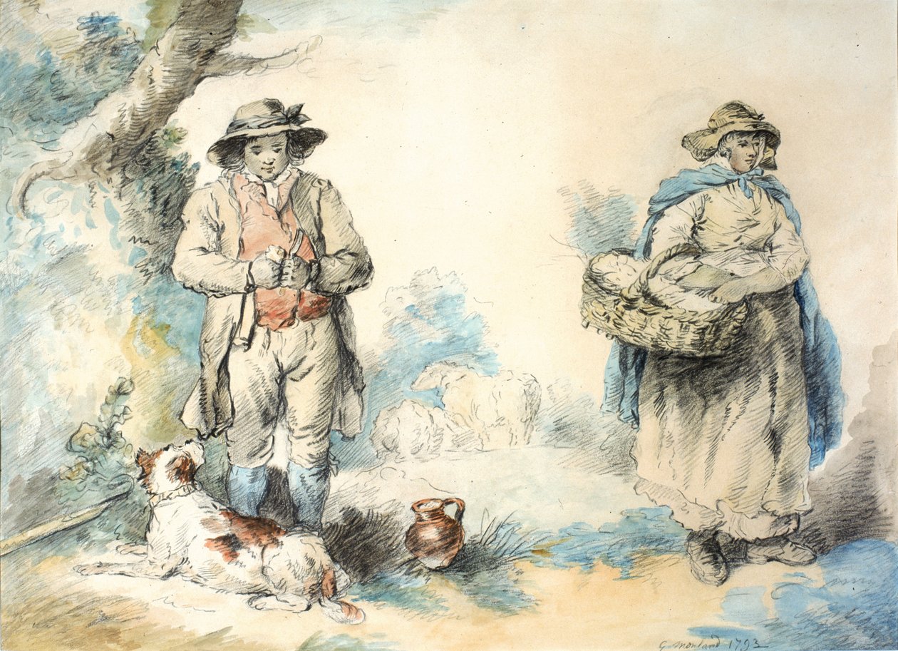 Los vendedores ambulantes de George Morland