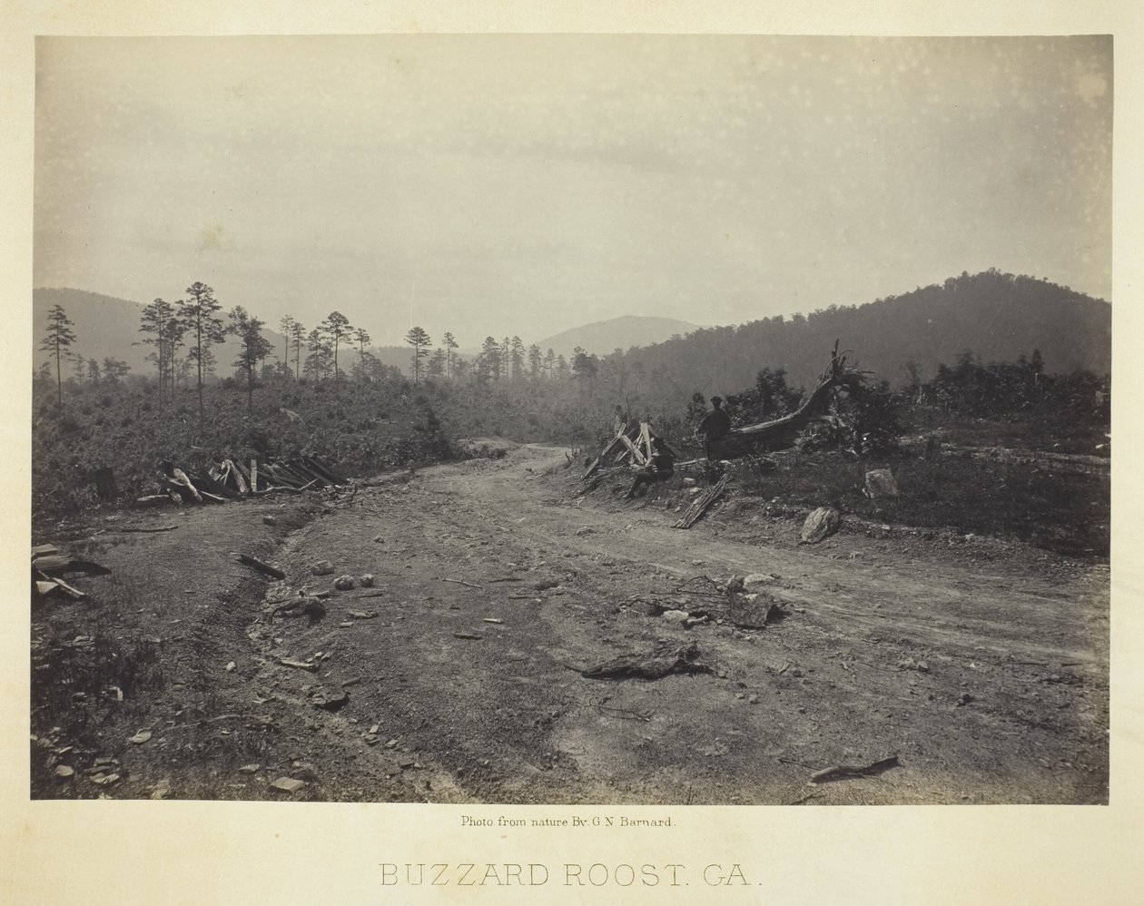 Buzzard Roost, GA de George N. Barnard
