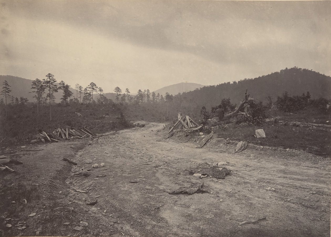 Buzzard Roost, Georgia, 1860s de George N. Barnard