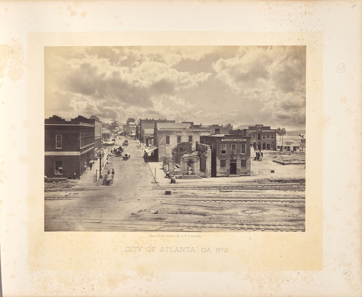 Ciudad de Atlanta, Georgia, n.º 2 de George N. Barnard