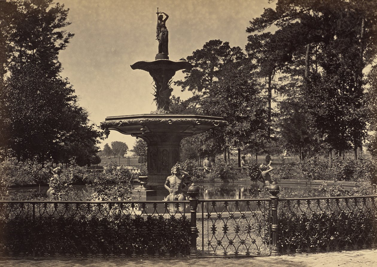 [Fountain Savannah, Georgia] de George N. Barnard