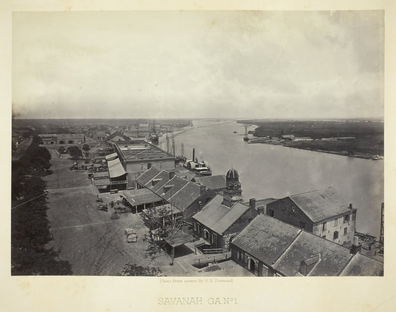 Savannah, GA, No. 1, 1866 de George N. Barnard