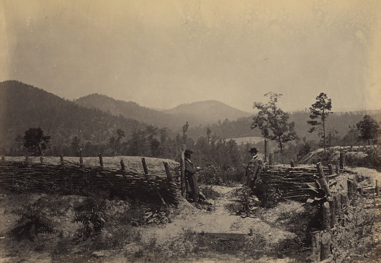 El paso de Allatoona, Georgia de George N. Barnard