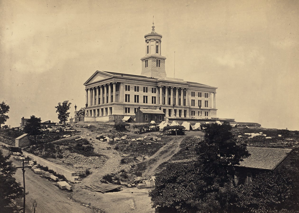 El Capitolio, Nashville, Tennessee de George N. Barnard