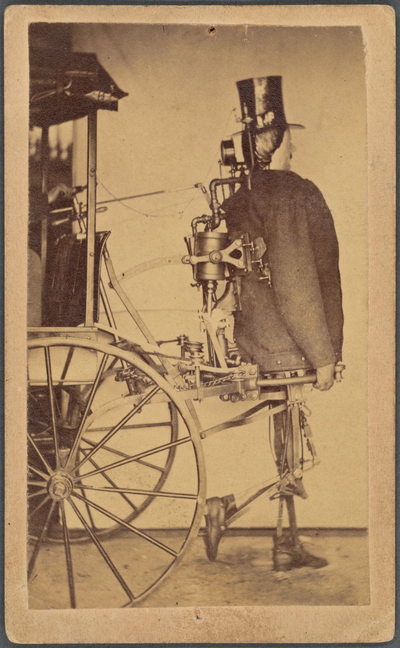 El hombre de vapor de Dederick de George O. Bedford