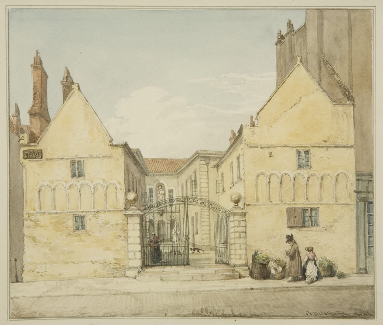 Casas de beneficencia de Barstaple, Trinity Hospital, Old Market de George Orleans Delamotte