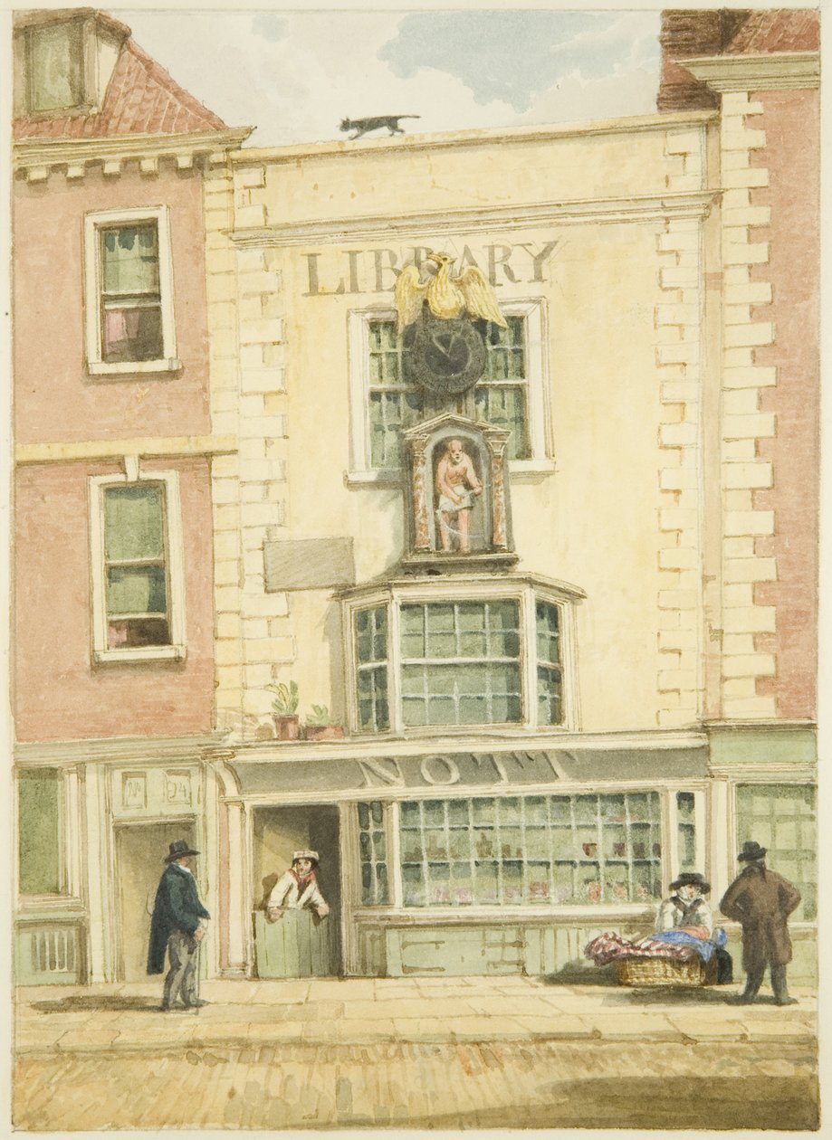 Casa en el Extremo Suroeste de la Calle Old Market de George Orleans Delamotte
