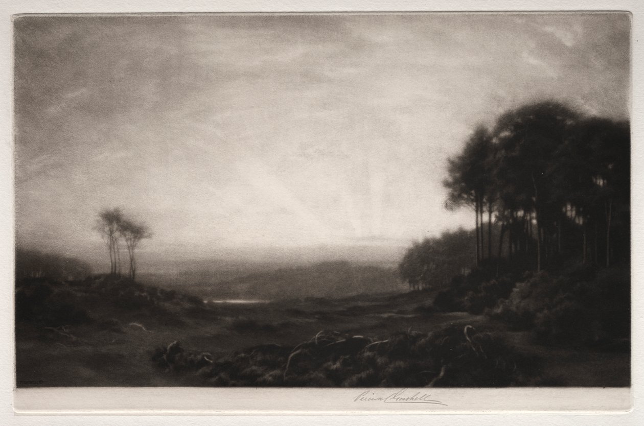 Paisaje de George Percival Gaskell
