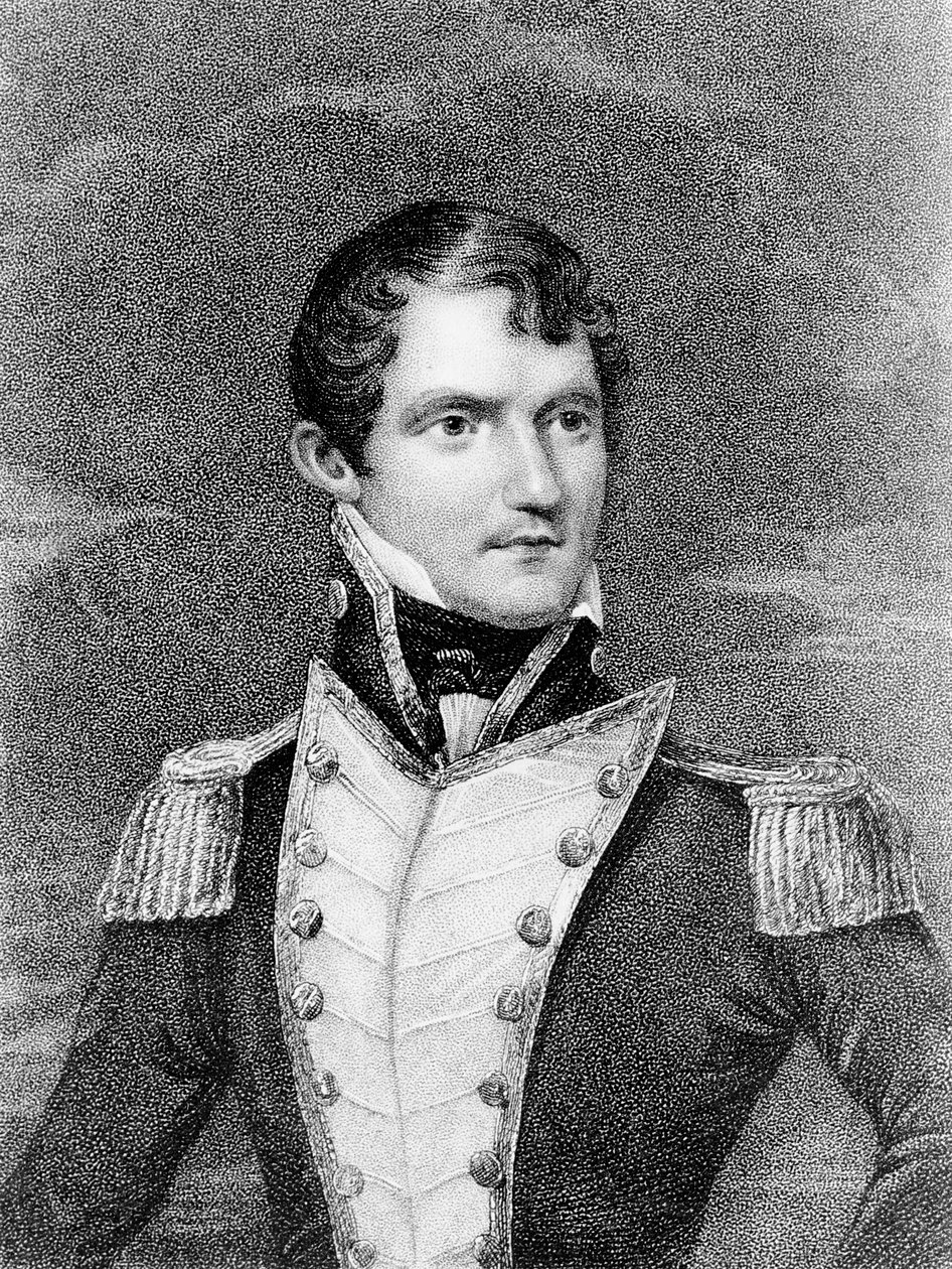 Capitán John Dundas Cochrane, grabado por Henry Meyer, c.1824 de George Perfect Harding