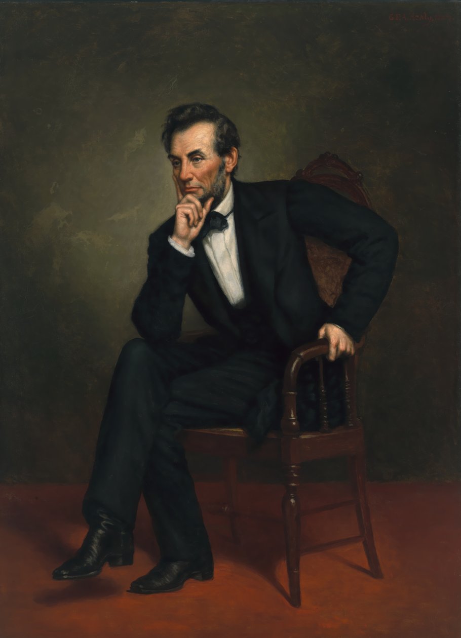 Abraham Lincoln (1809-1865) de George Peter Alexander Healy