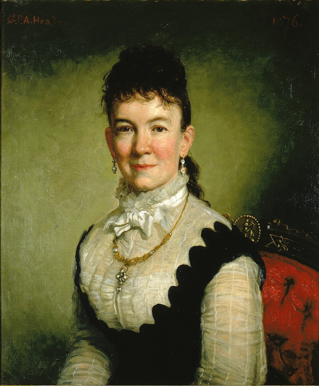 Sra. Albert J. Myer Catherine Walden, 1876 de George Peter Alexander Healy