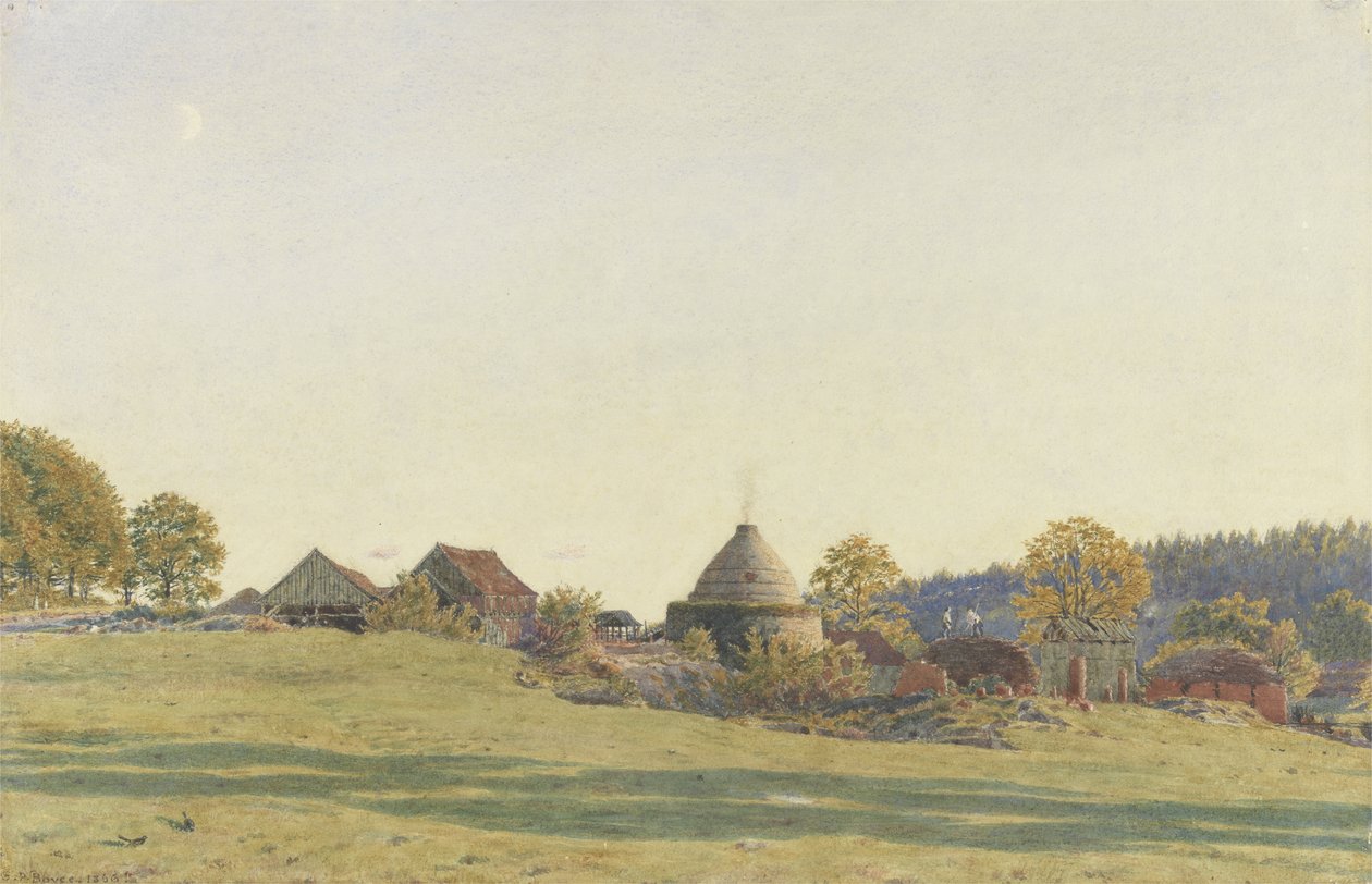 Campo de ladrillos en Pitland Street, Surrey de George Price Boyce