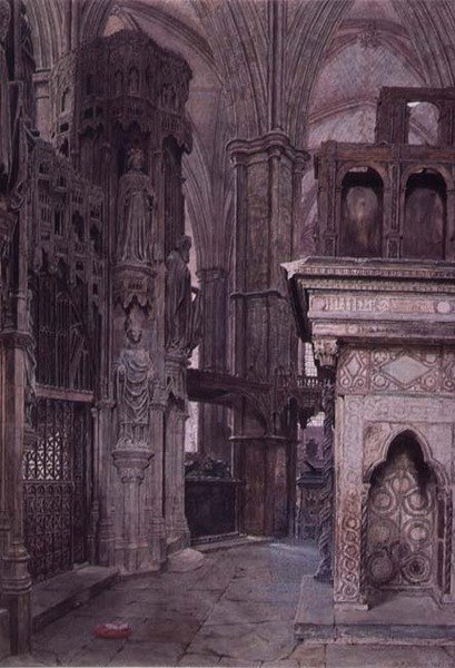 Capilla de Eduardo el Confesor, Abadía de Westminster de George Price Boyce