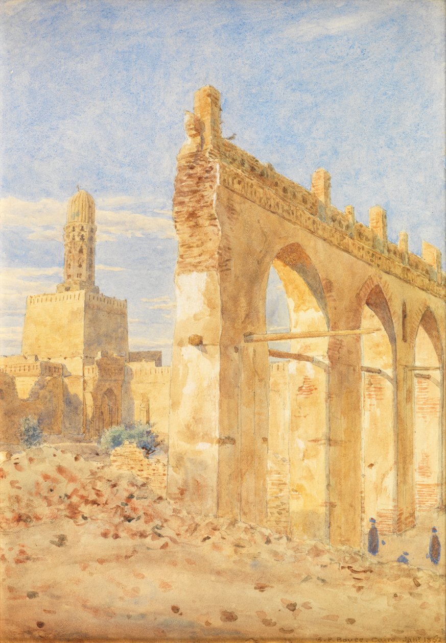Ruinas de la Gama al-Hakim, El Cairo de George Price Boyce