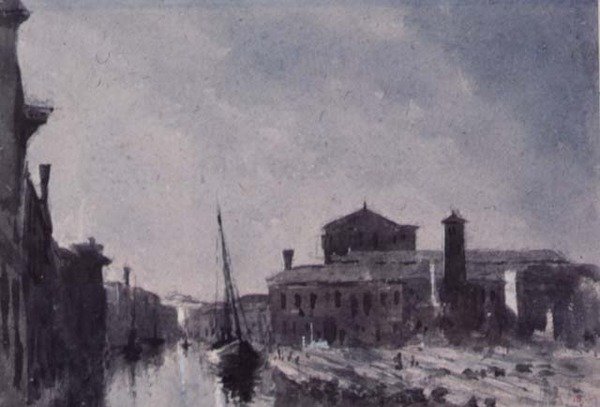 La Sacca Della Misericordia, Venecia de George Price Boyce