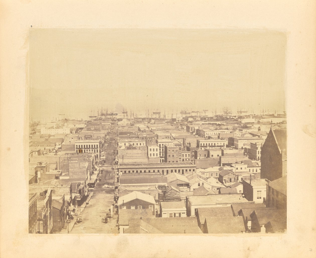 Vista de la calle Sacramento. de George R. Fardon