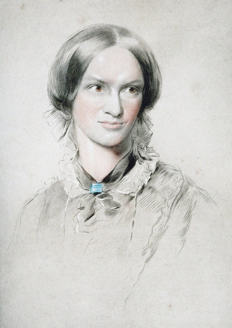 Retrato de la escritora Charlotte Brontë 1816-1855, c. 1850 de George Richmond