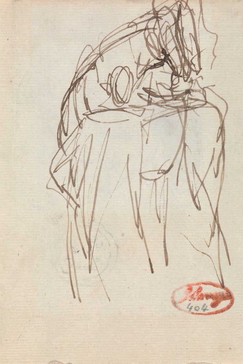 Un hombre con un caballo de George Romney