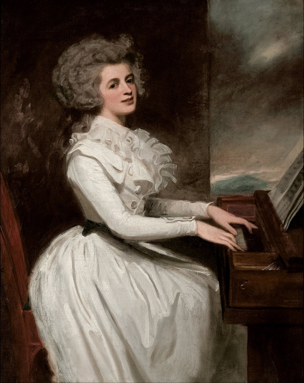 Charlotte, Sra. de Thomas Raikes de George Romney