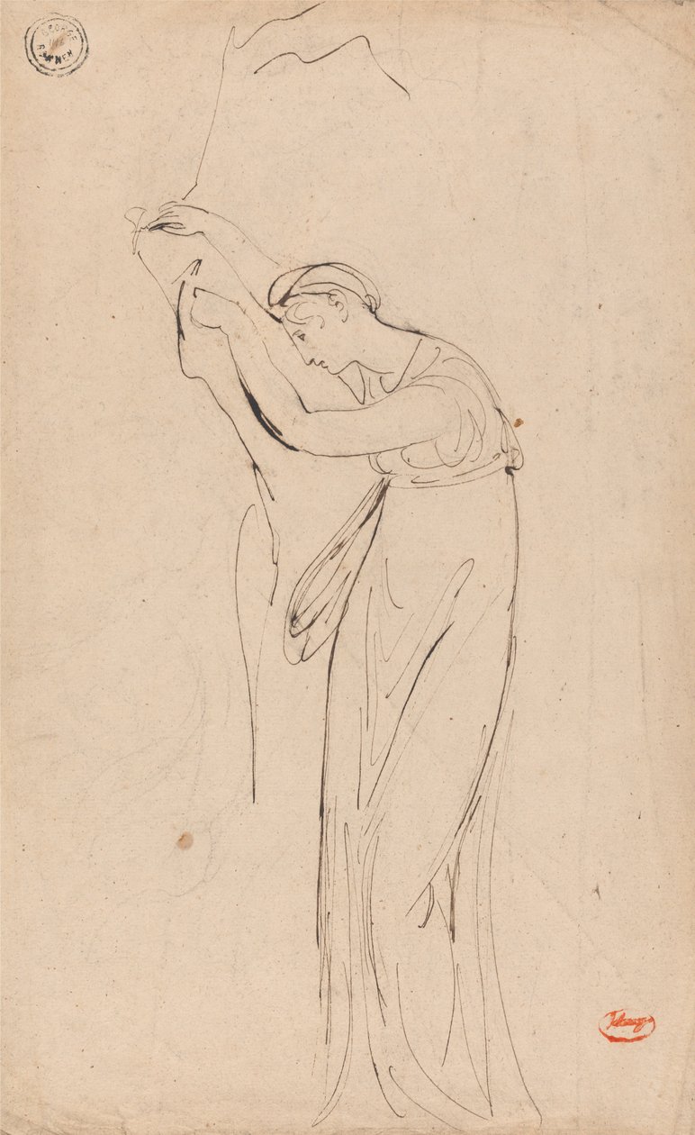 Ninfa clásica de George Romney