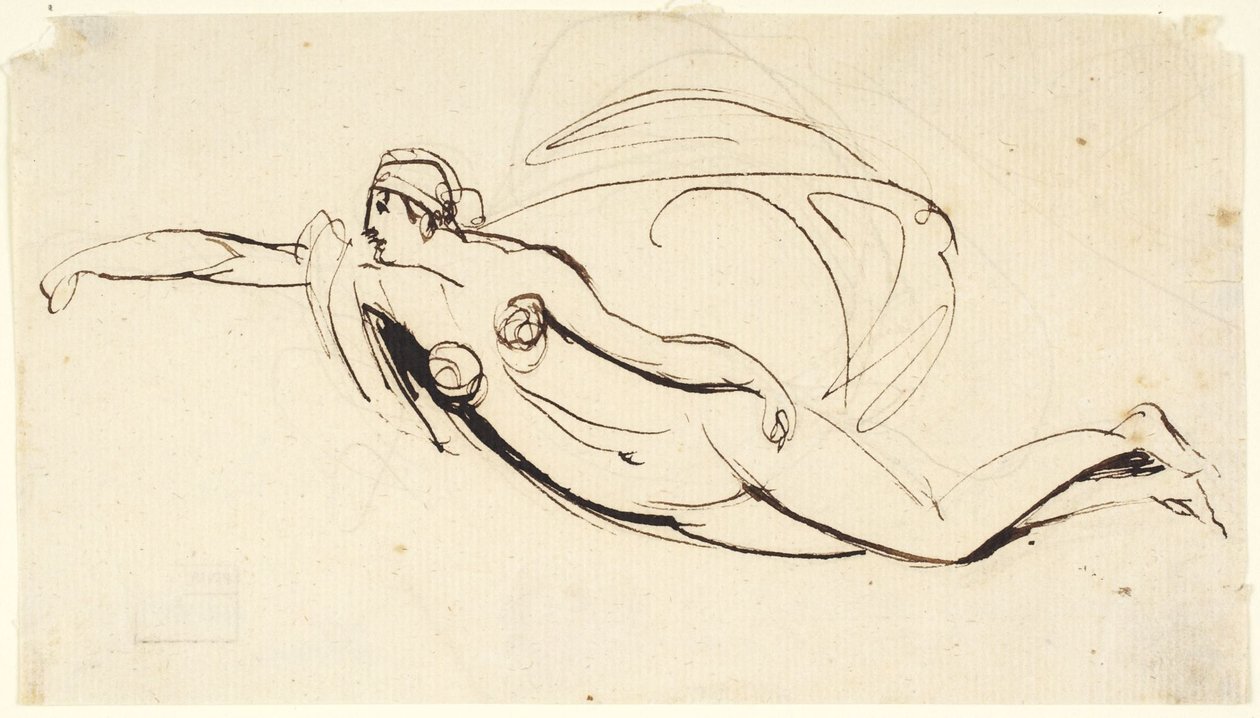 Desnudo femenino de George Romney