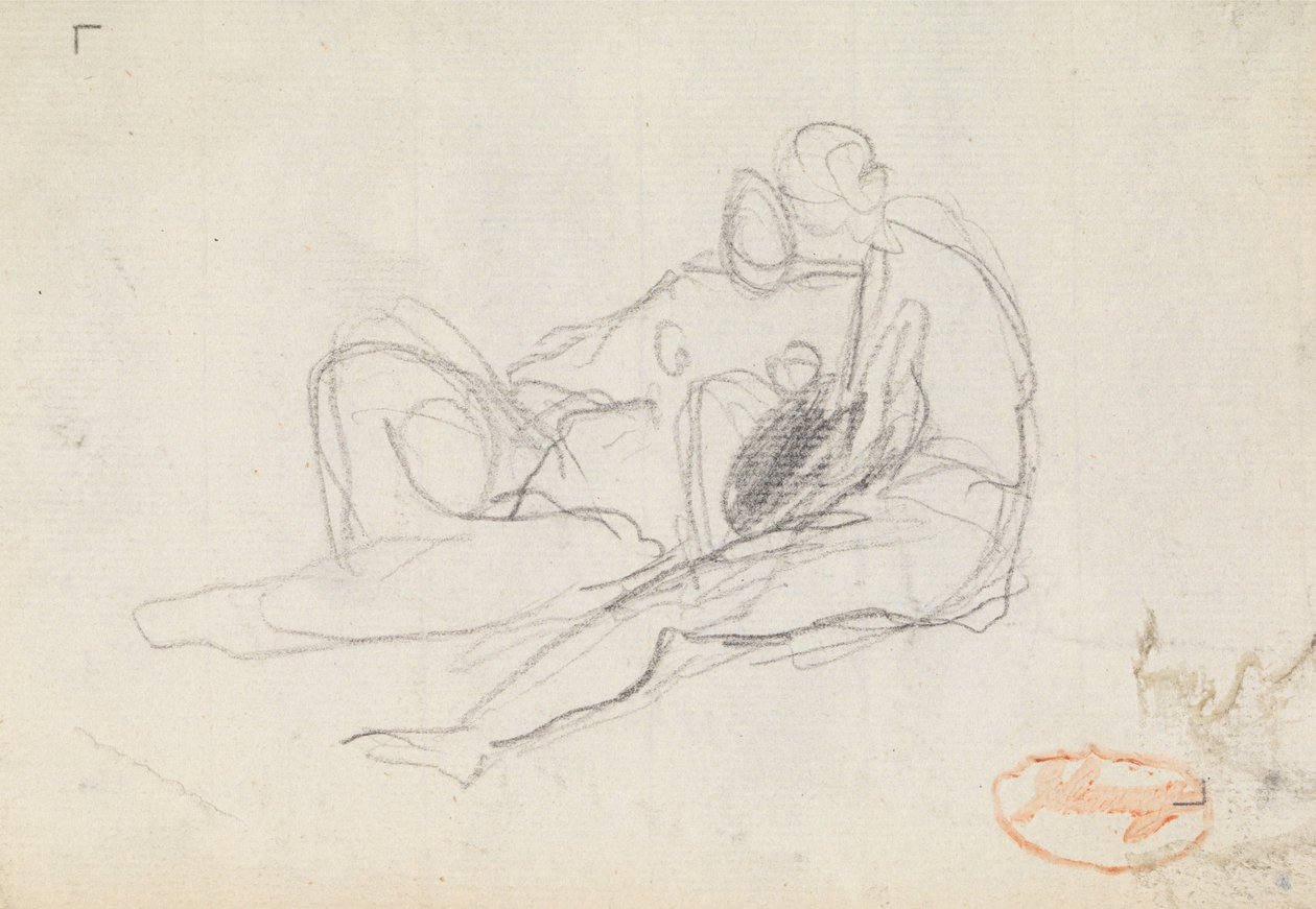 Estudio de composición figurativa n.º 17 de George Romney