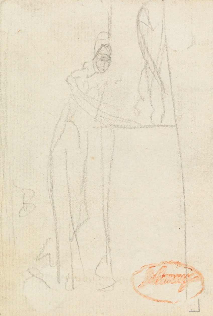 Estudio de figura n.º 13 de George Romney