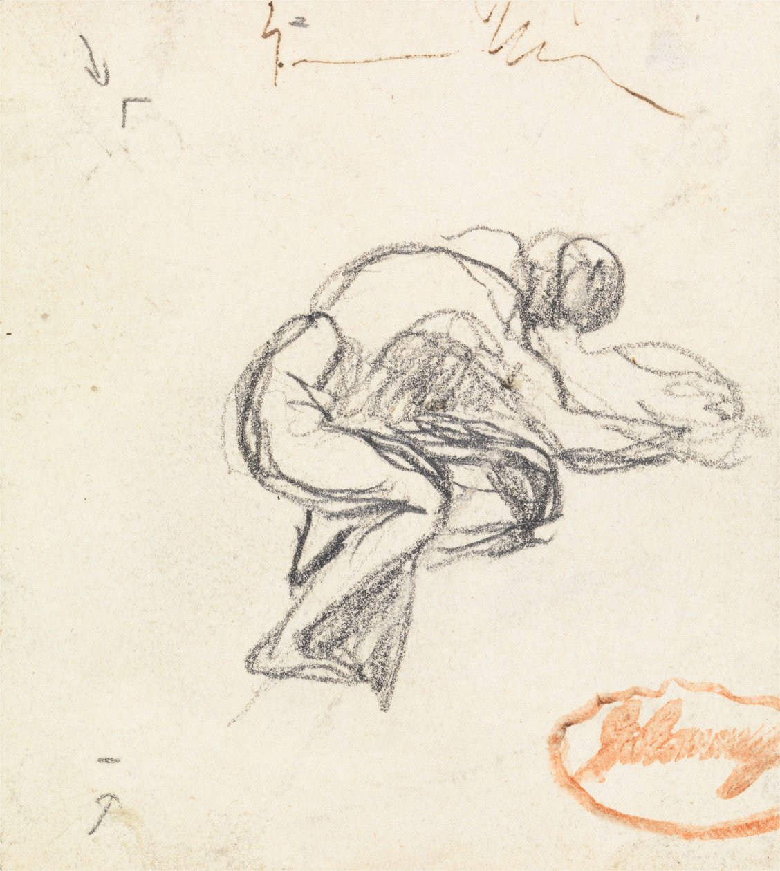 Estudio de figura n.º 3 de George Romney