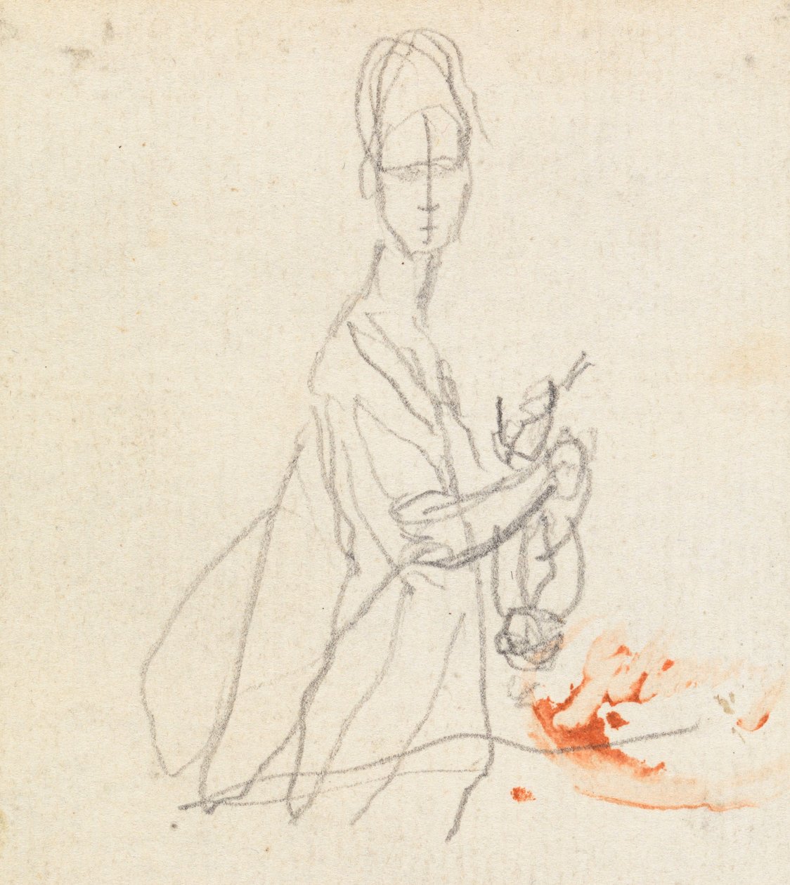 Estudio de figura n.º 5 de George Romney