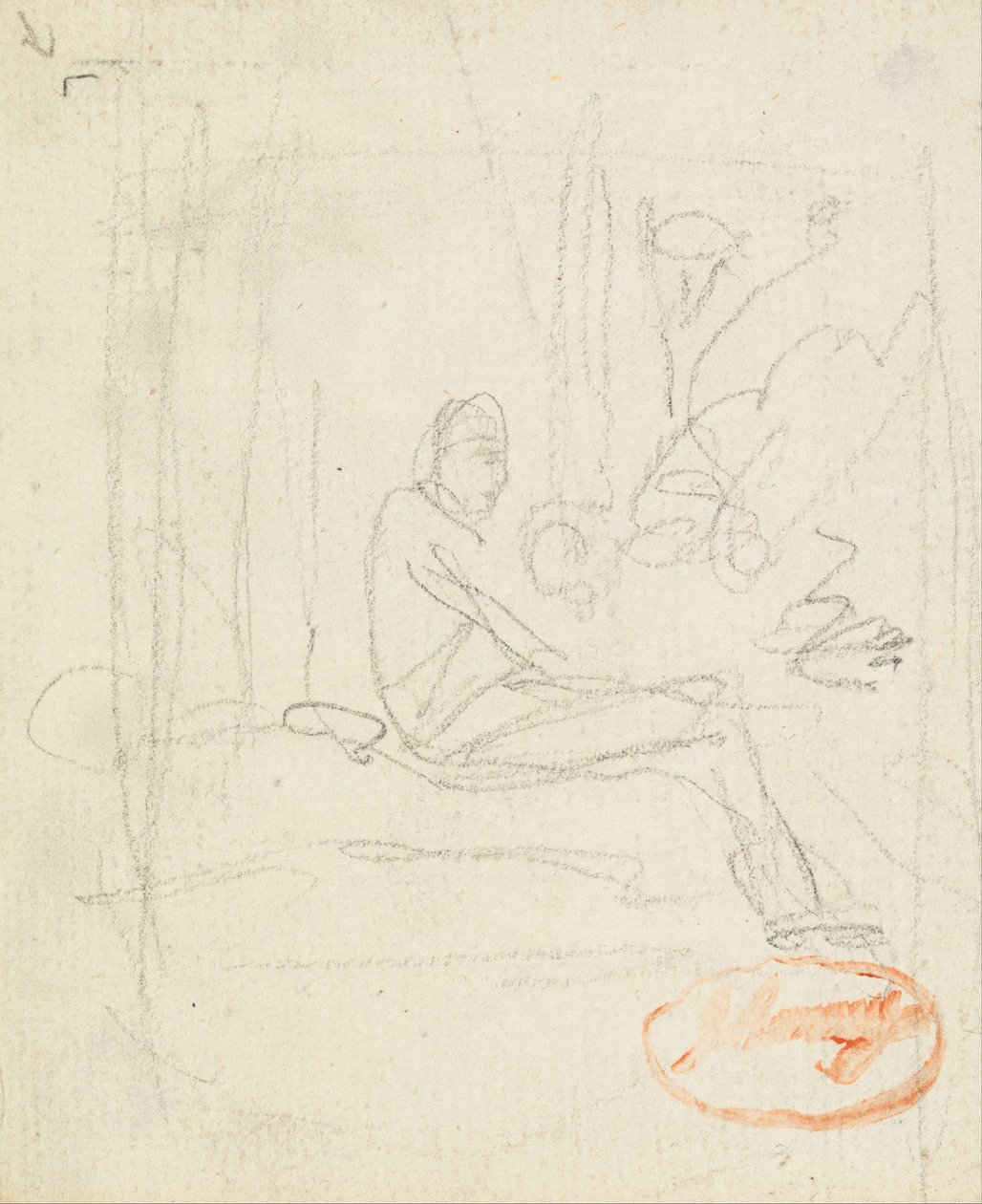 Figura Estudio 6 de George Romney