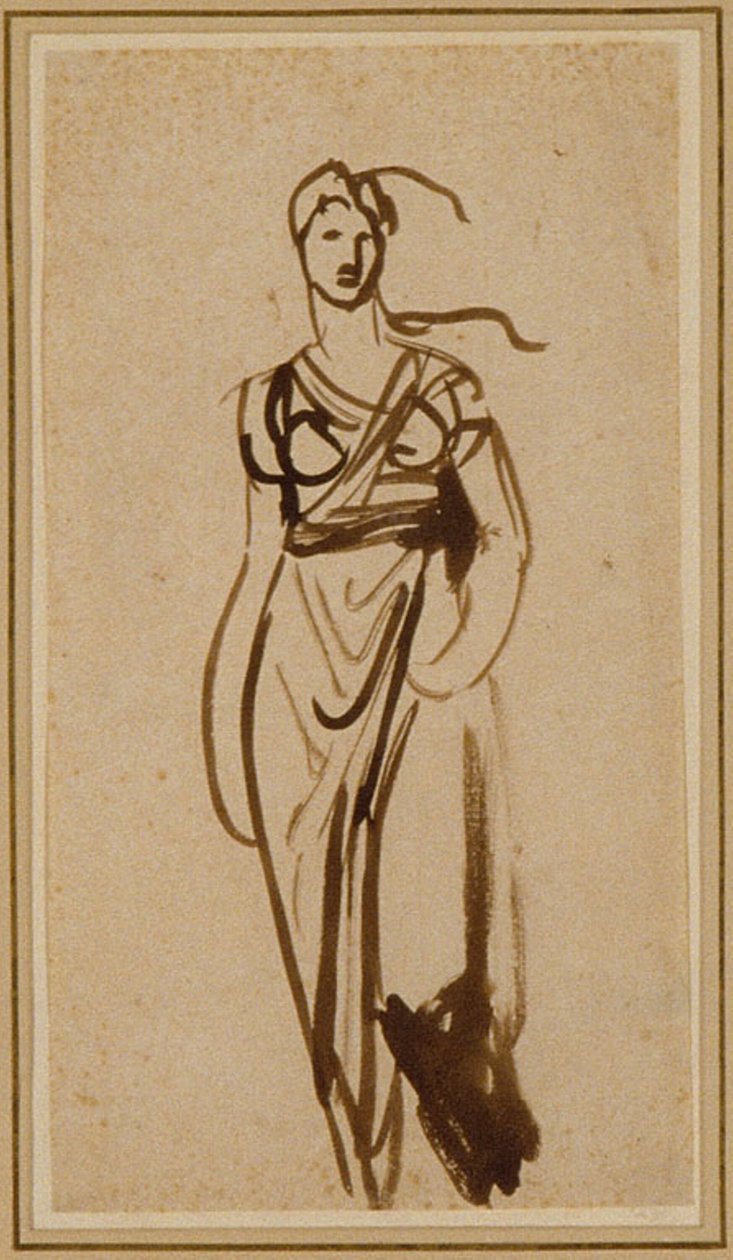 Figura de una mujer de George Romney