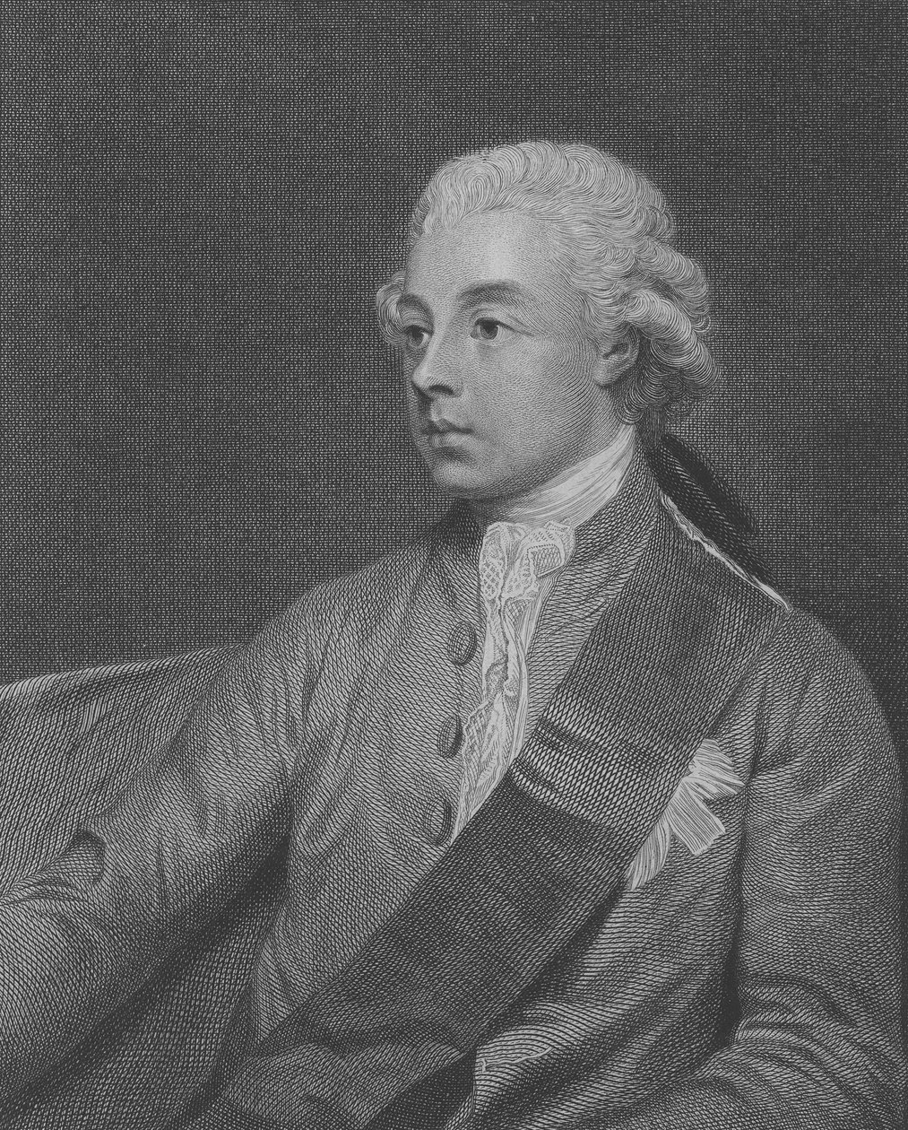 Frederick Howard, 5º Conde de Carlisle, grabado por John Keyse Sherwin, 1782 de George Romney