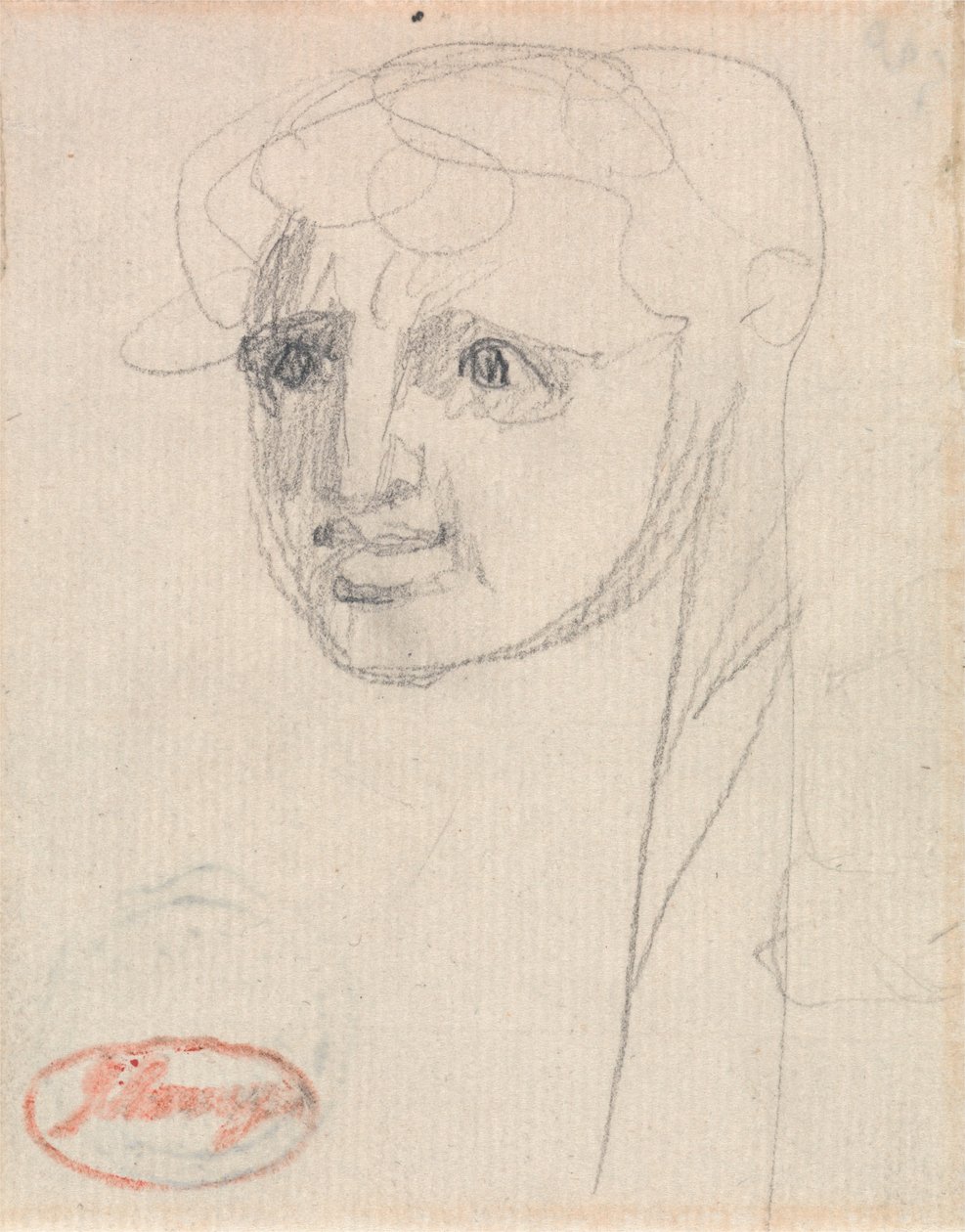 Cabeza de niña de George Romney
