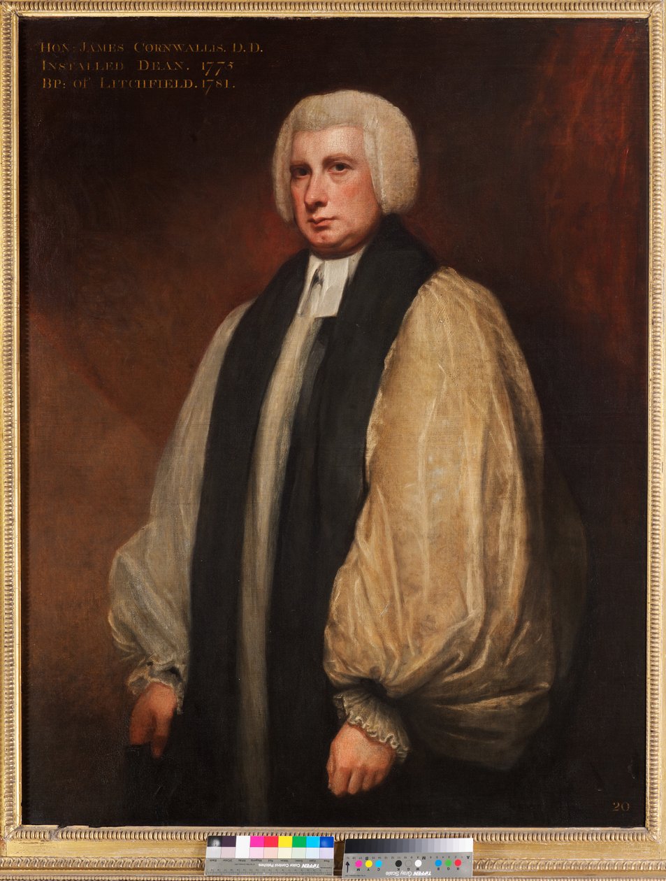 Hon. James Cornwallis (Decano de Canterbury 1775-1781) de George Romney