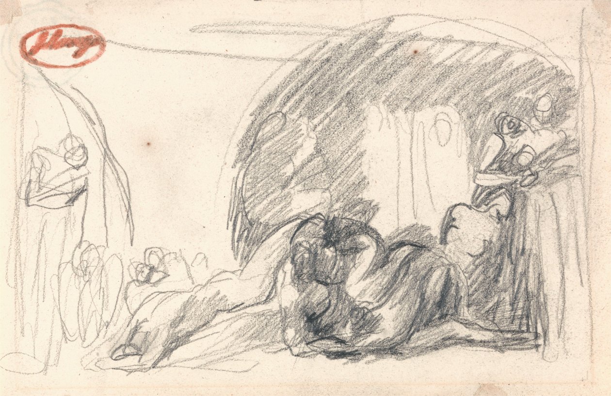 Howard de visita en una cárcel de George Romney