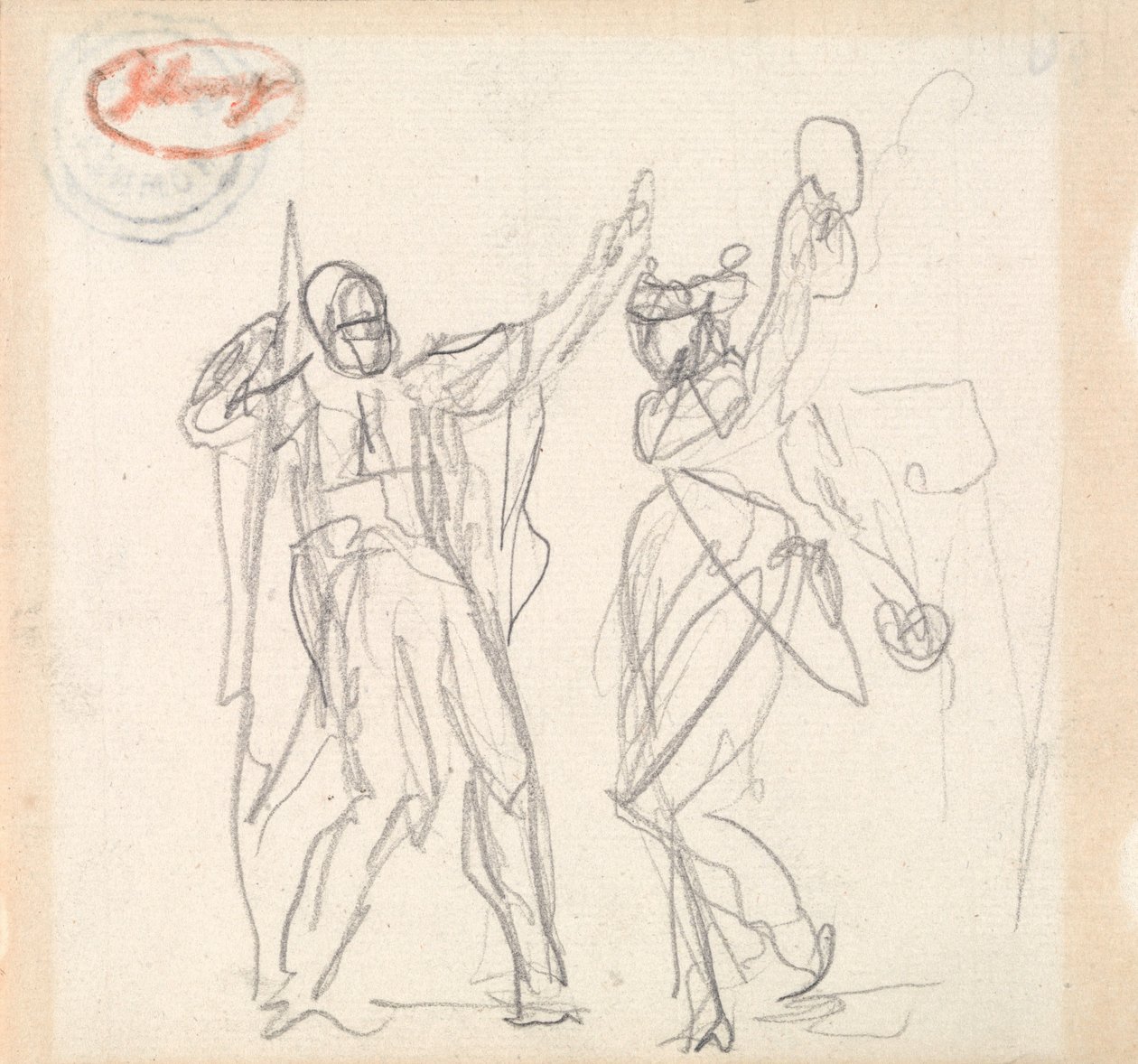 Jefta y su hija de George Romney