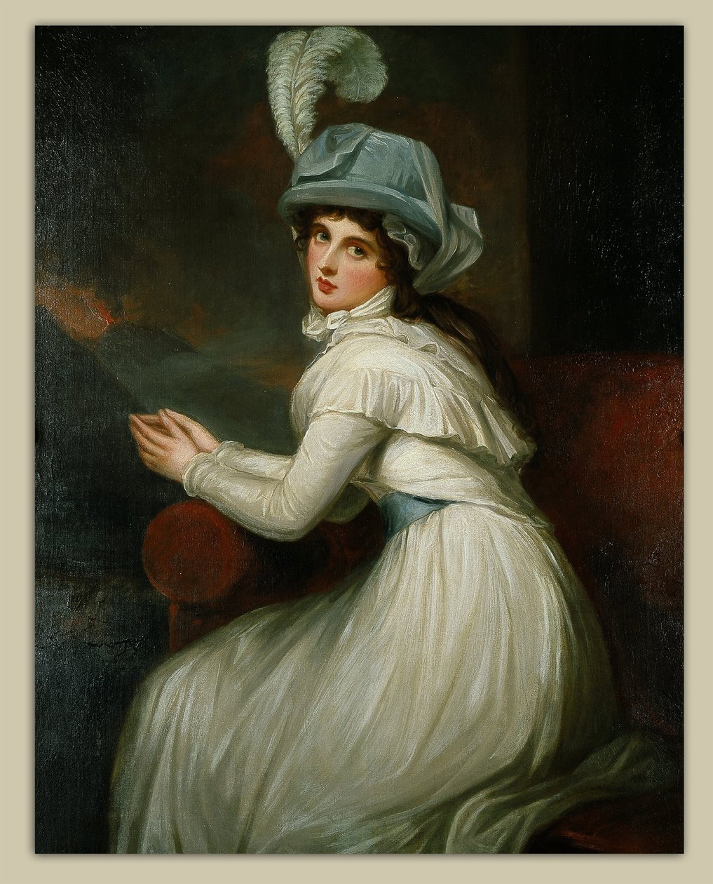Lady Hamilton de George Romney