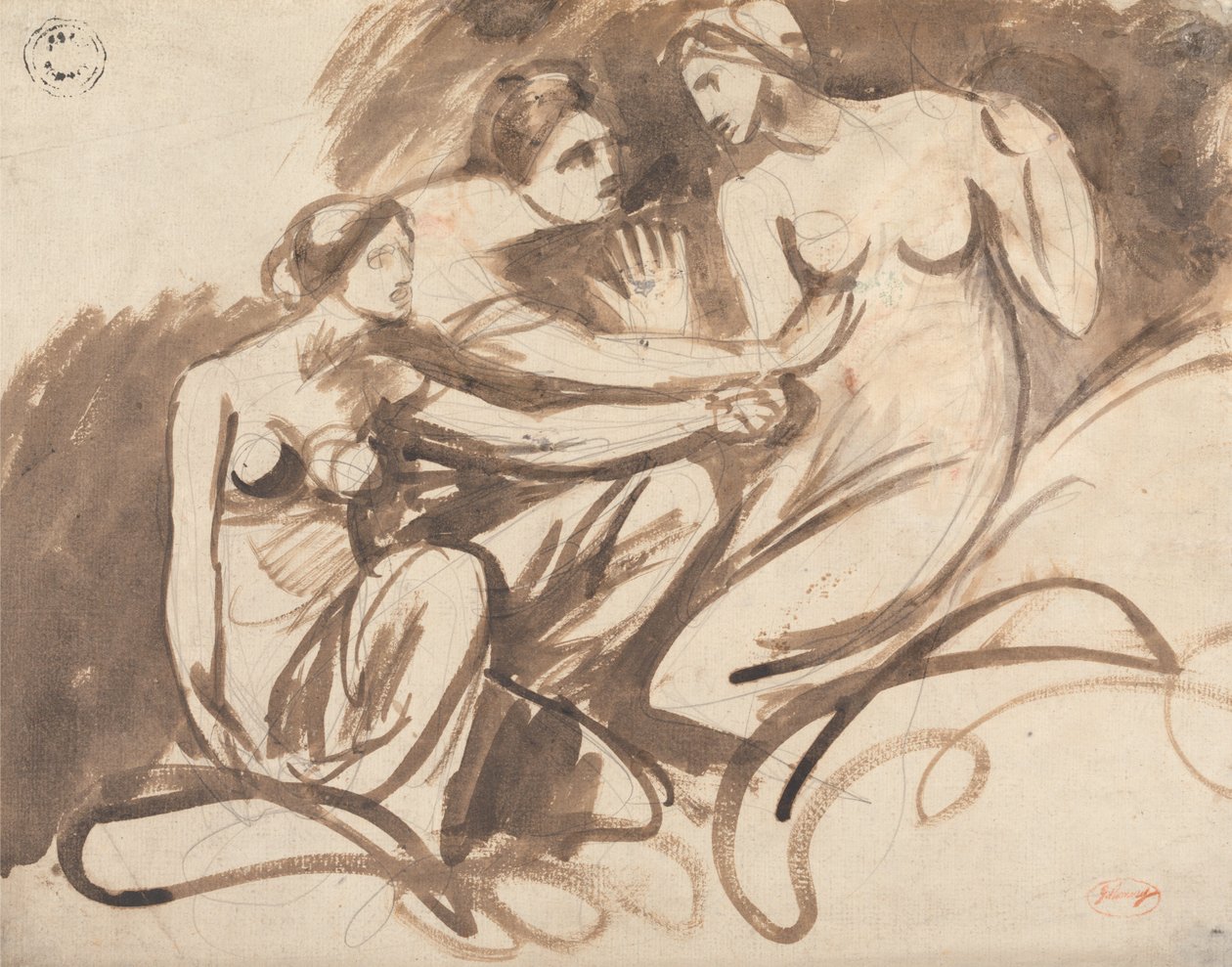 Macbeth: Las tres brujas de George Romney